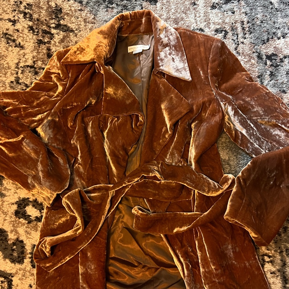 Velvet blazer large